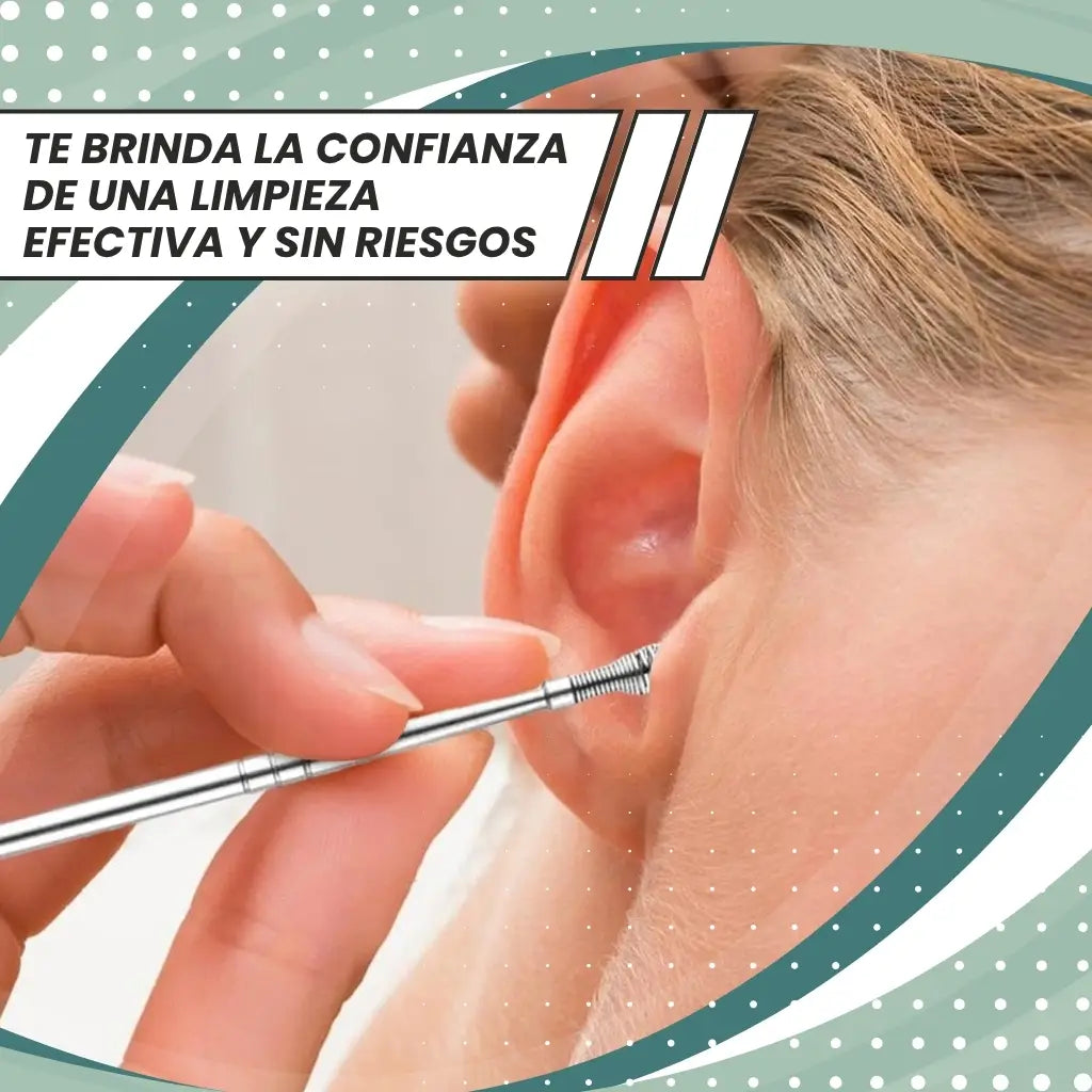 2x1 CleanEar™ ¡Cuida y limpia tus oídos!