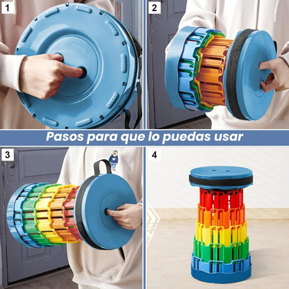 FlexiChair™ ¡Tu asiento donde lo necesites!