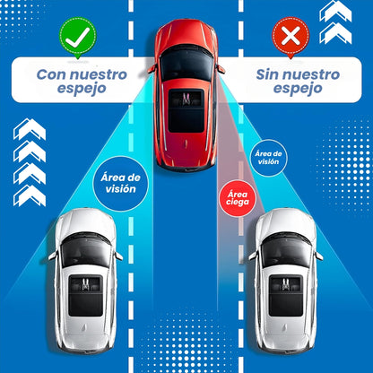 2x1 ClearView™ ¡Amplía tu campo visual al conducir!